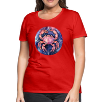 Thumbnail for Women’s Mythical Cancer Premium T-Shirt - red