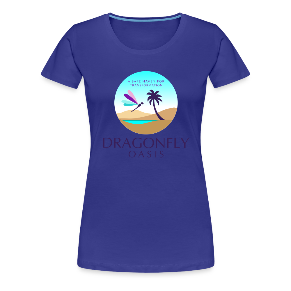 Women's Dragonfly Oasis V.1 Premium T-Shirt - royal blue