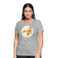 Thumbnail for Women’s Mosaic Scorpio Premium T-Shirt - heather gray