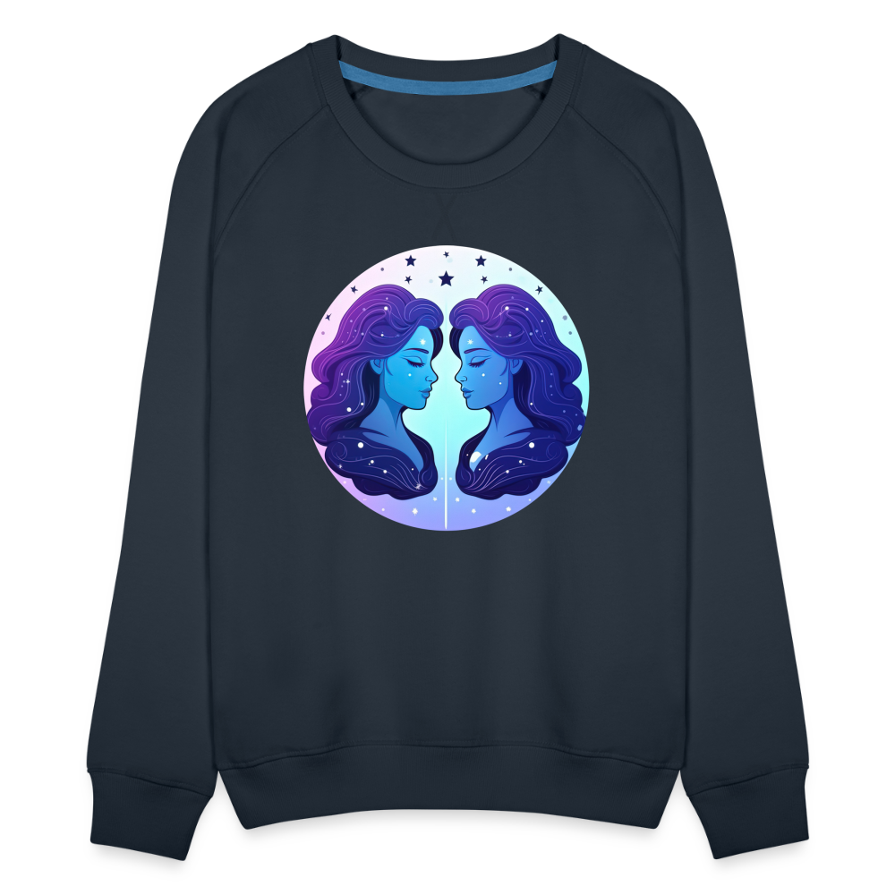 Women’s Magic Gemini Premium Sweatshirt - navy