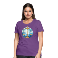 Thumbnail for Women’sMythical Libra Premium T-Shirt - purple