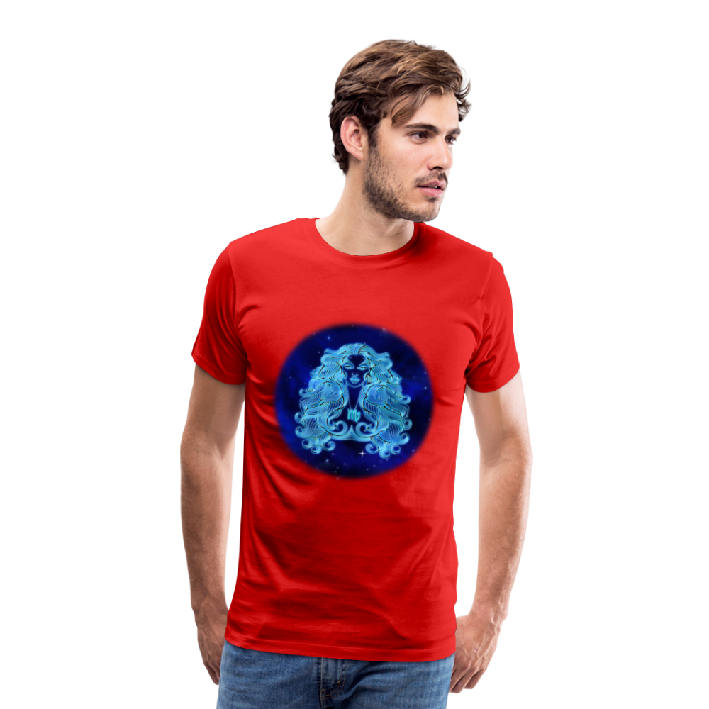 Men's Virgo Premium T-Shirt - red