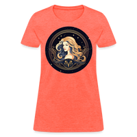 Thumbnail for Women's Mystic Virgo T-Shirt - heather coral