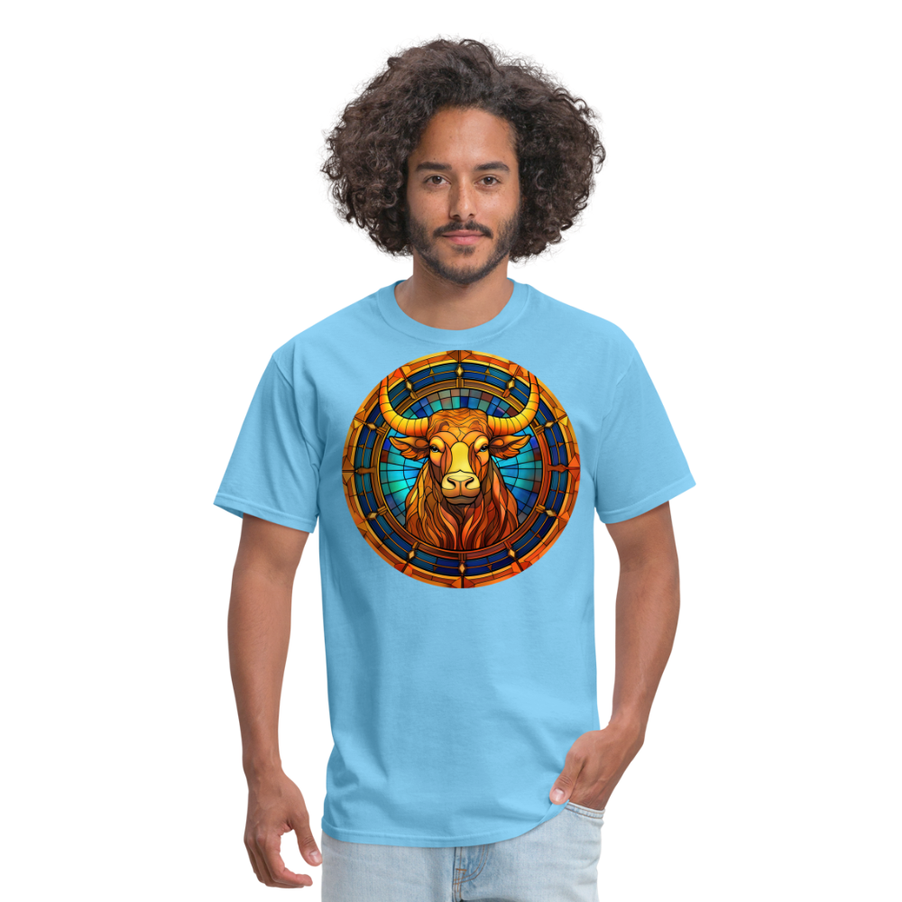 Men's Mosaic Taurus Classic T-Shirt - aquatic blue