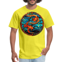 Thumbnail for Men's Mosaic Pisces Classic T-Shirt - yellow