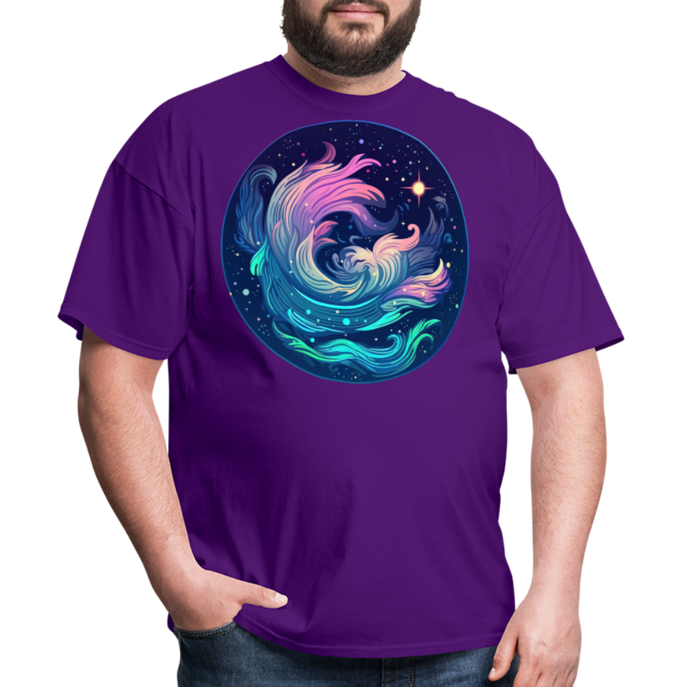 Men's Magic Aquarius Classic T-Shirt - purple