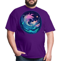 Thumbnail for Men's Magic Aquarius Classic T-Shirt - purple