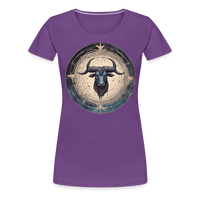 Thumbnail for Women’s Mythical Taurus Premium T-Shirt - purple