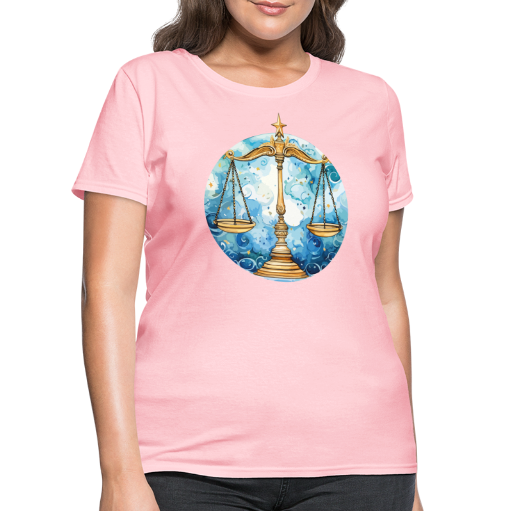 Women's Mythical Libra T-Shirt - pink