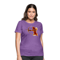 Thumbnail for Women's Mythical Sagittarius T-Shirt - purple heather