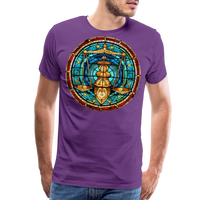 Thumbnail for Men's Mosaic Libra Premium T-Shirt - purple