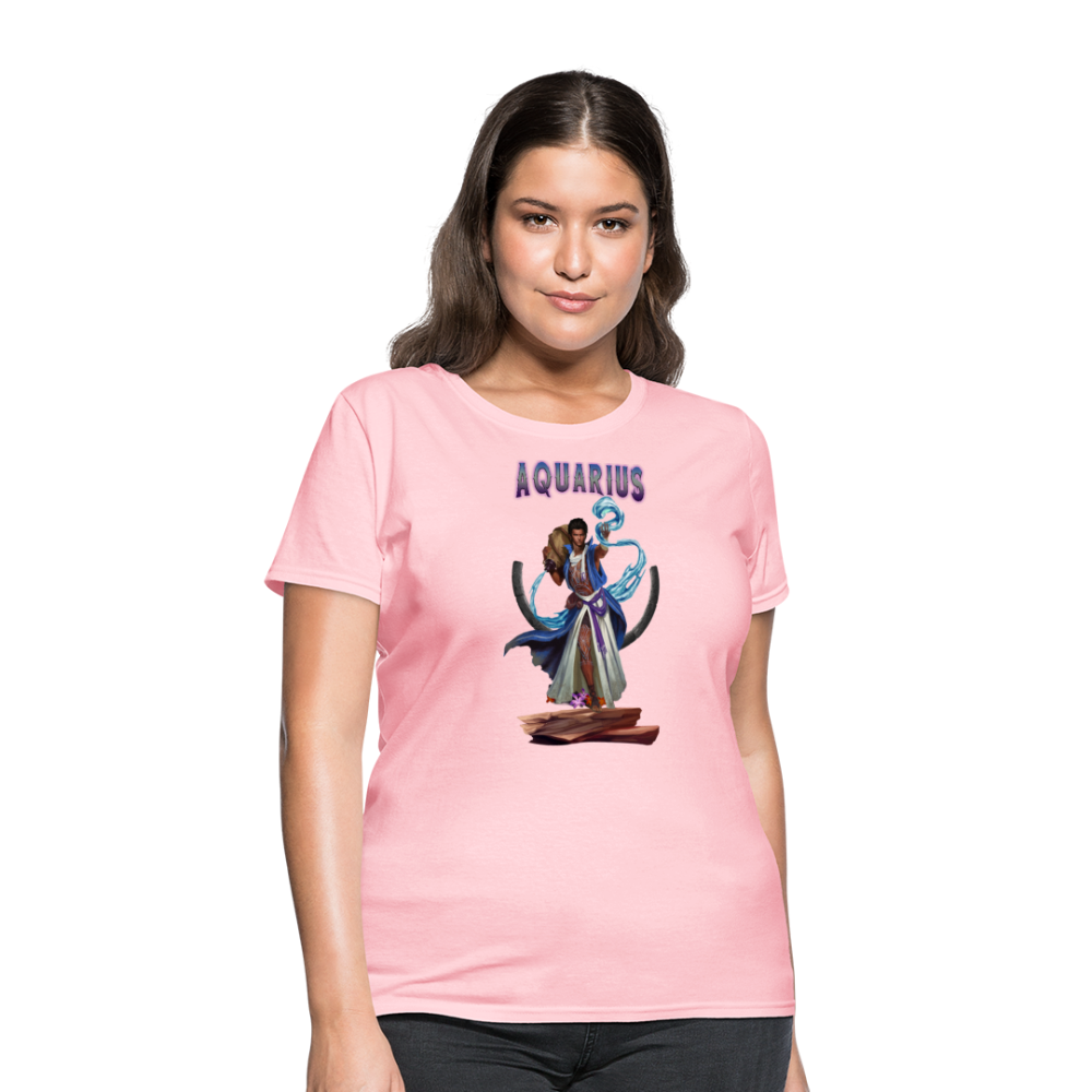 Women's Astral Aquarius T-Shirt - pink