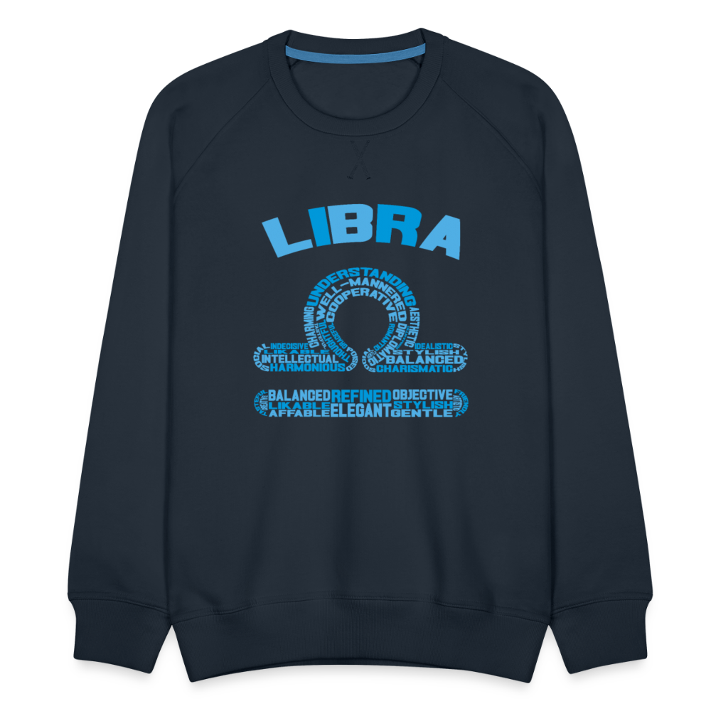 Men's Power Words Libra Premium Sweatshirt - navy