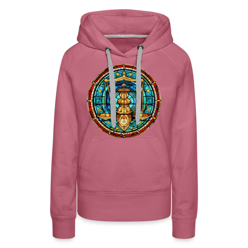 Women’s Mosaic Libra Premium Hoodie - mauve