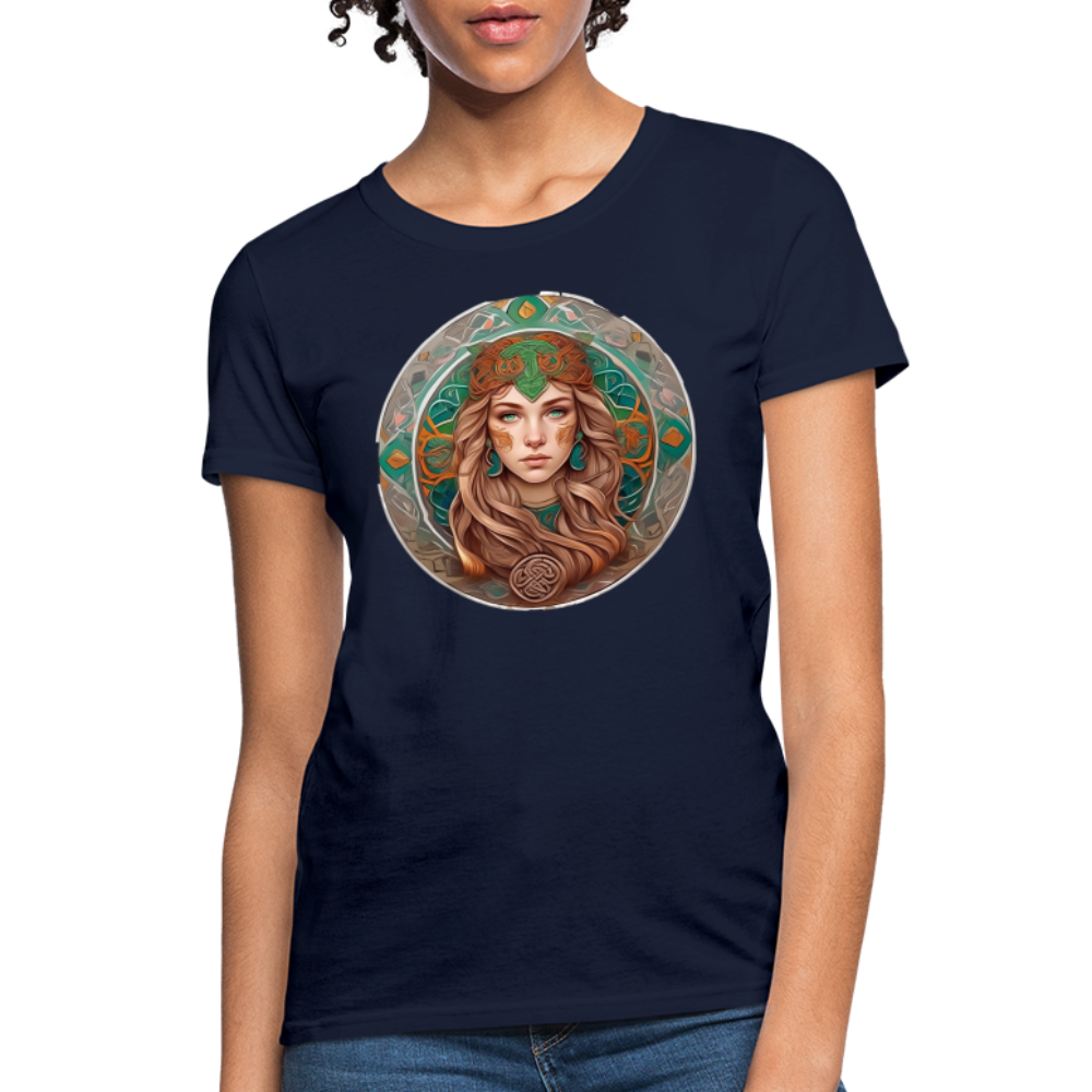 Women's Mythical Virgo T-Shirt - navy