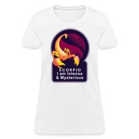 Thumbnail for Women's Glow Scorpio T-Shirt - white