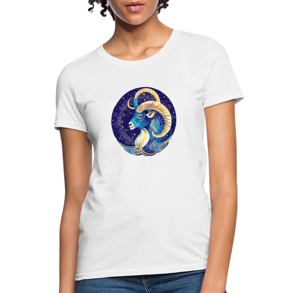 Women's Mythical Capricorn T-Shirt - white