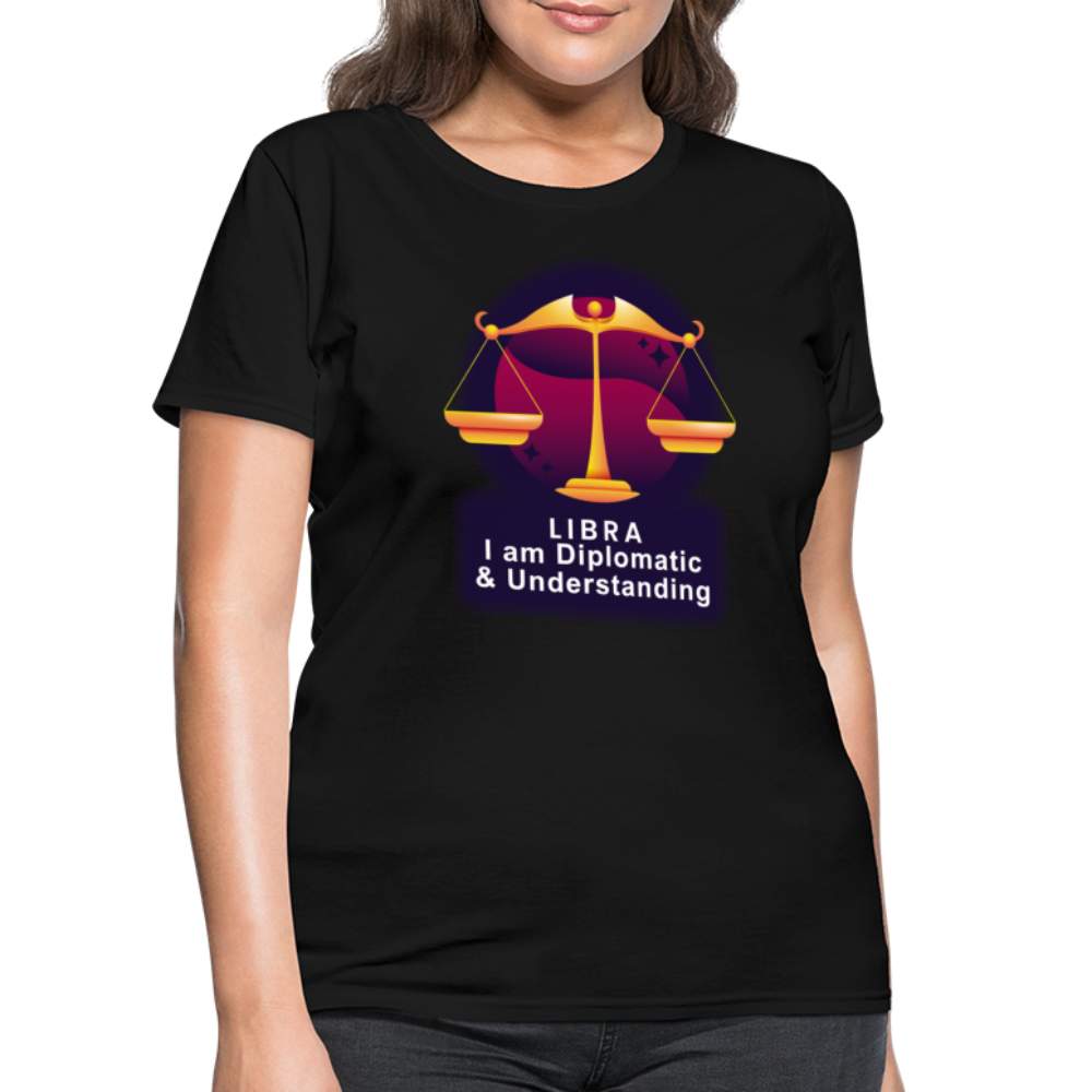 Women's Glow Libra T-Shirt - black