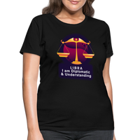 Thumbnail for Women's Glow Libra T-Shirt - black