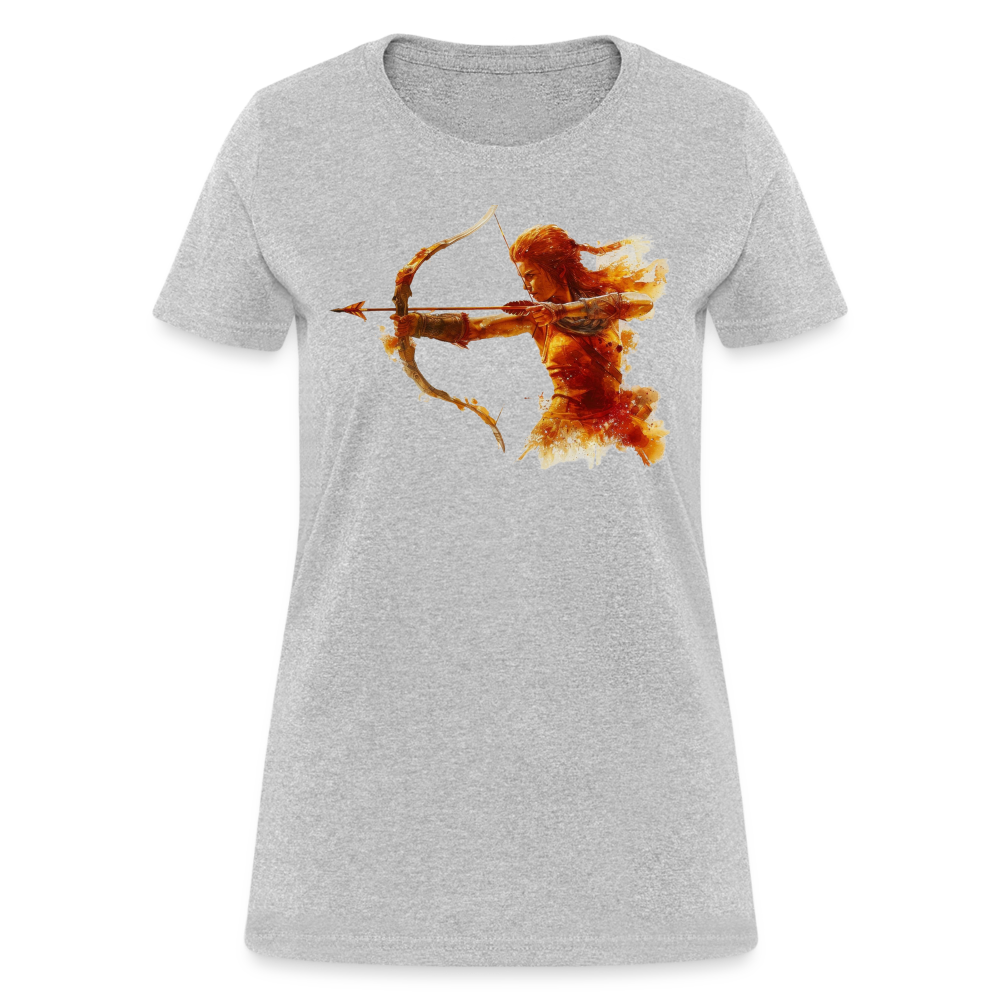 Women's Mythical Sagittarius T-Shirt - heather gray