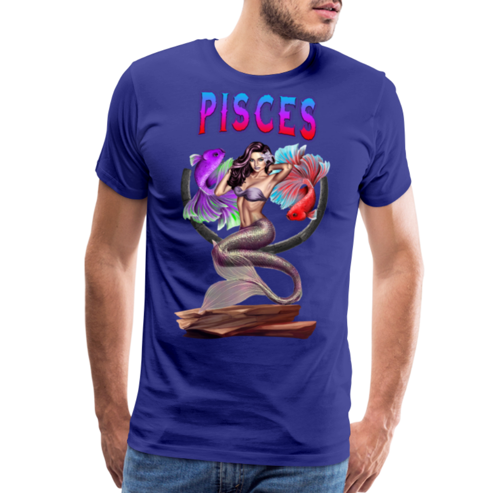 Men's Astral Pisces Premium T-Shirt - royal blue