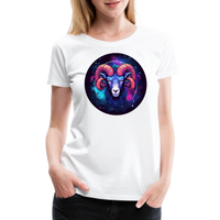 Thumbnail for Women’s Magic Aries Premium T-Shirt - white