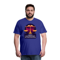 Thumbnail for Men's Glow Libra Premium T-Shirt - royal blue