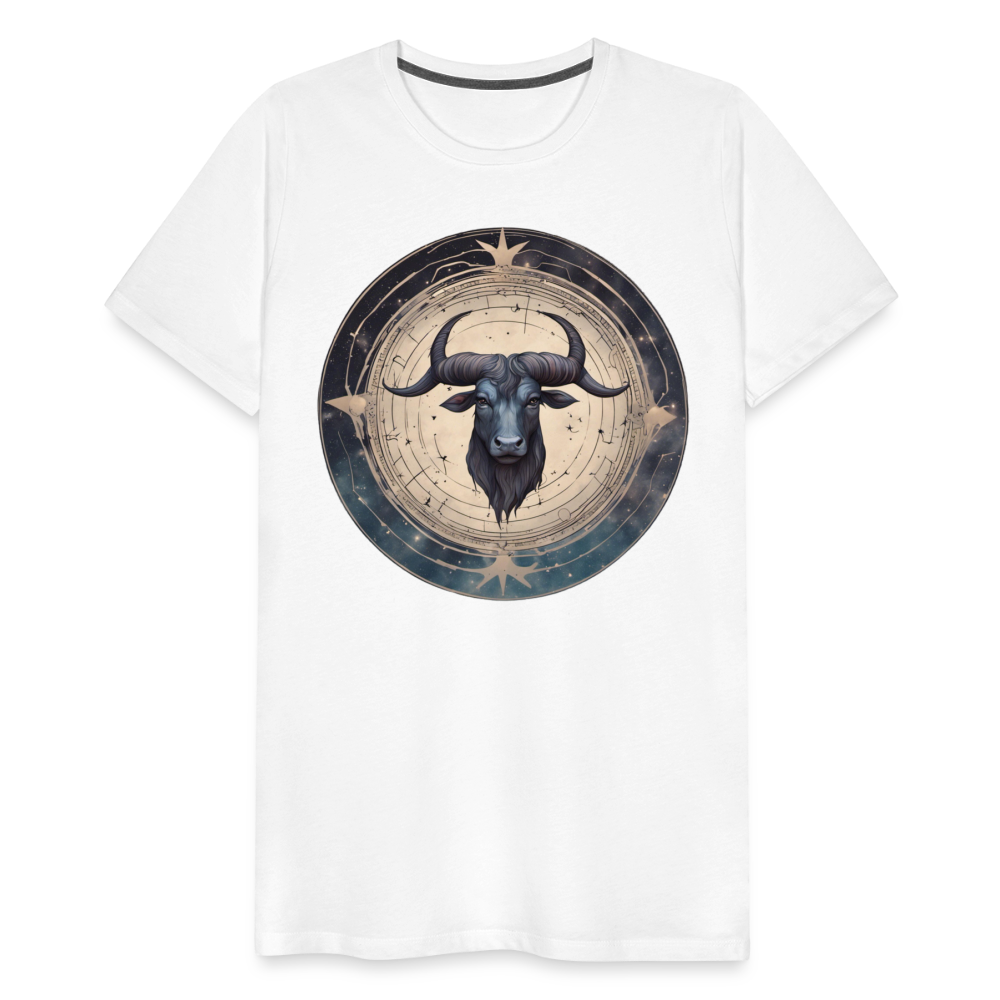 Men's Mythical Taurus Premium T-Shirt - white