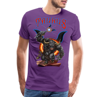 Thumbnail for Men's Astral Taurus Premium T-Shirt - purple