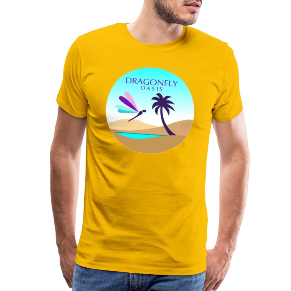 Men's Dragonfly Oasis v.2 Premium T-Shirt - sun yellow