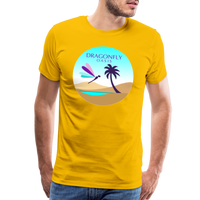 Thumbnail for Men's Dragonfly Oasis v.2 Premium T-Shirt - sun yellow