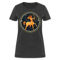 Thumbnail for Women's Mystic Sagittarius T-Shirt - heather black