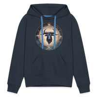 Thumbnail for Women’s Mythical Taurus Premium Hoodie - navy