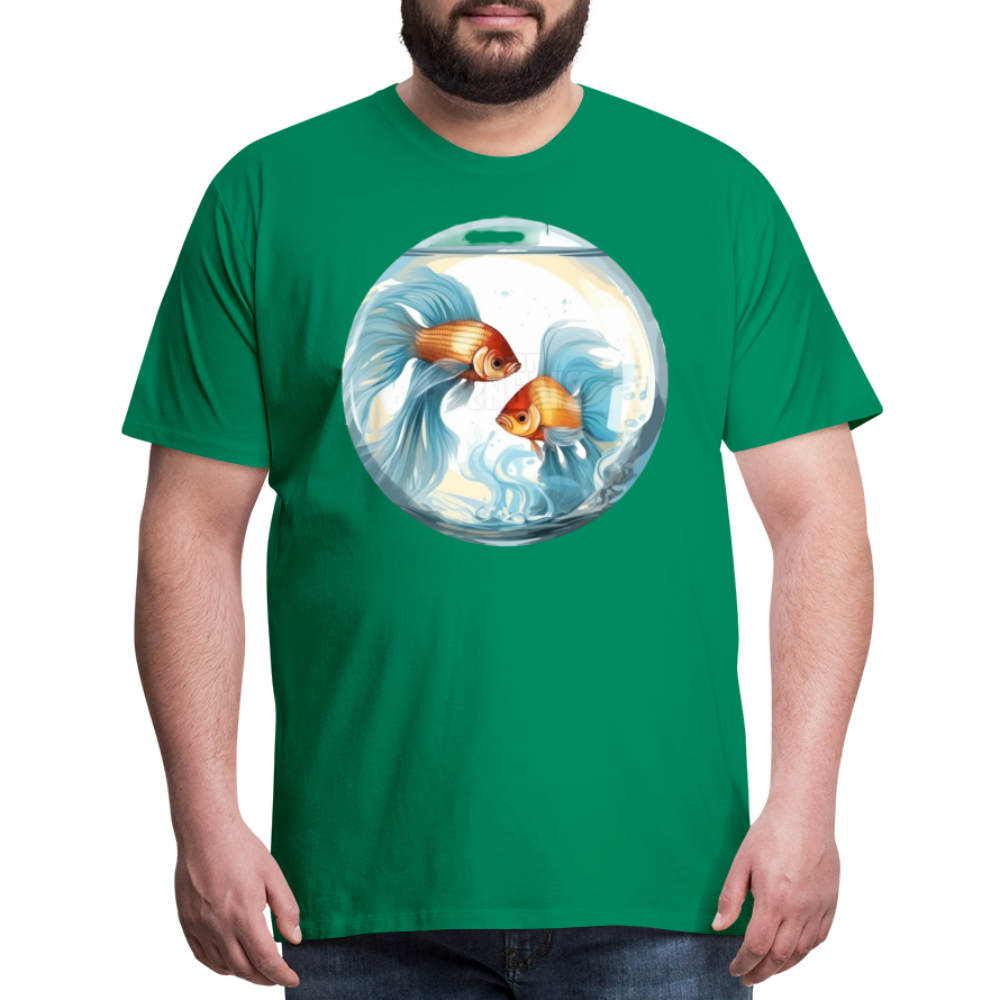 Men's Mythical Pisces Premium T-Shirt - kelly green