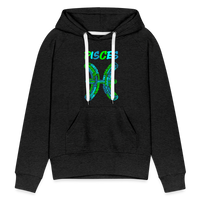 Thumbnail for Women's Power Words Pisces Premium Hoodie - charcoal grey