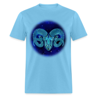 Thumbnail for Men's Stellar Aries Classic T-Shirt - aquatic blue