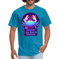 Thumbnail for Men's Neon Cancer Classic T-Shirt - turquoise