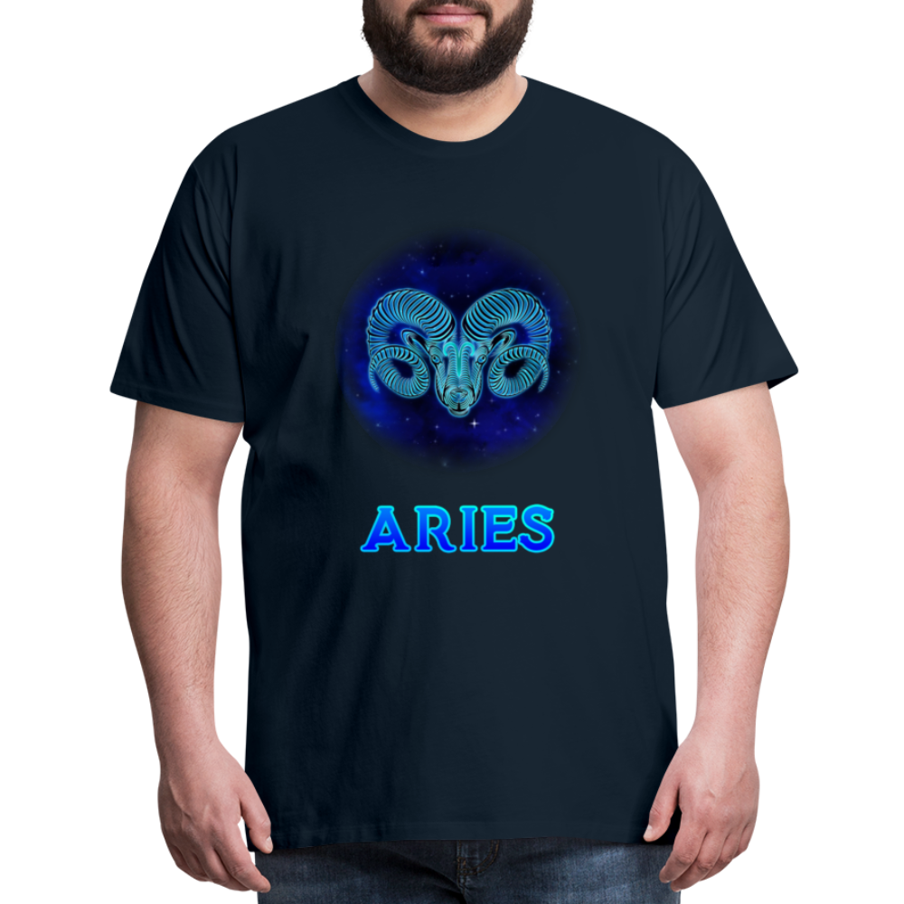 Men's Aries Premium T-Shirt - deep navy