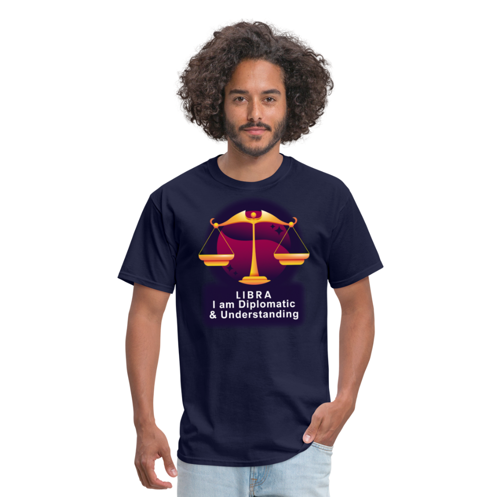 Men's Glow Libra Classic T-Shirt - navy