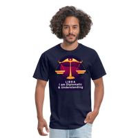 Thumbnail for Men's Glow Libra Classic T-Shirt - navy