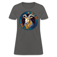 Thumbnail for Women's Mythical Capricorn T-Shirt - charcoal