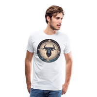 Thumbnail for Men's Mythical Taurus Premium T-Shirt - white