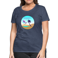 Thumbnail for Women's Dragonfly Oasis V.2 Premium T-Shirt - heather blue