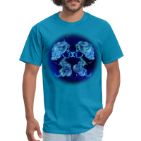 Thumbnail for Men's Stellar Gemini Classic T-Shirt - turquoise