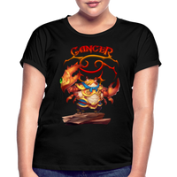 Thumbnail for Women's Astral Cancer Relaxed Fit T-Shirt - black