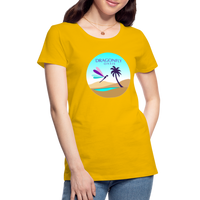 Thumbnail for Women's Dragonfly Oasis V.2 Premium T-Shirt - sun yellow