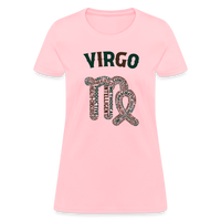 Thumbnail for Women's Power Words Virgo T-Shirt - pink