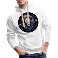 Thumbnail for Men’s Magic Leo Premium Hoodie - white