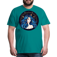 Thumbnail for Men's Magic Virgo Premium T-Shirt - teal