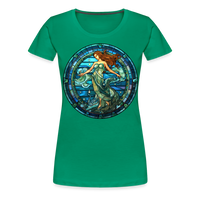 Thumbnail for Women’s Mosaic Aquarius Premium T-Shirt - kelly green